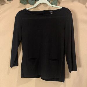 Ann Taylor Black Top | Size SP